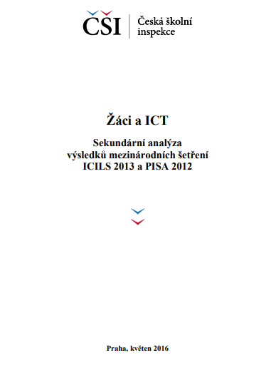 Žáci a ICT – sekundární analýza výsledků šetření ICILS 2013 a PISA 2012