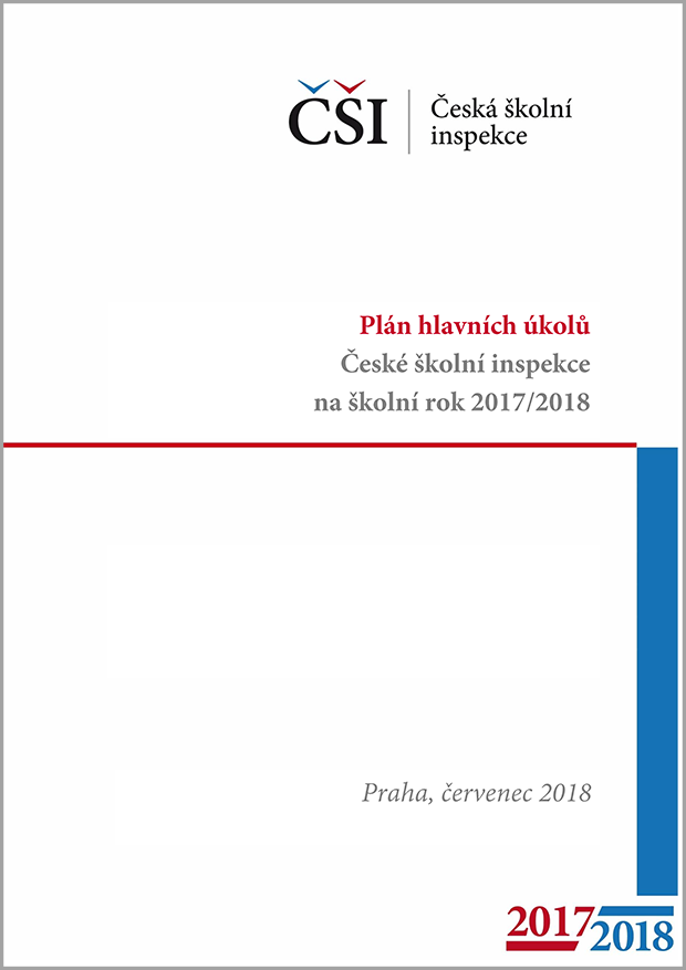Plán hlavních úkolů České školní inspekce na školní rok 2017/2018