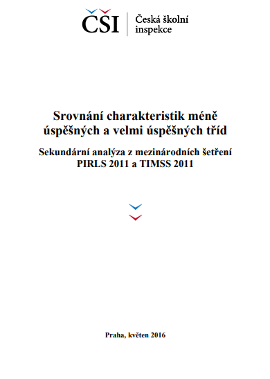 Méně úspěšné a velmi úspěšné třídy – sekundární analýza výsledků šetření PIRLS 2011 a TIMSS 2011