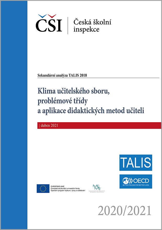 Sekundární analýza TALIS 2018: Klima sboru, problémové třídy a didaktické metody