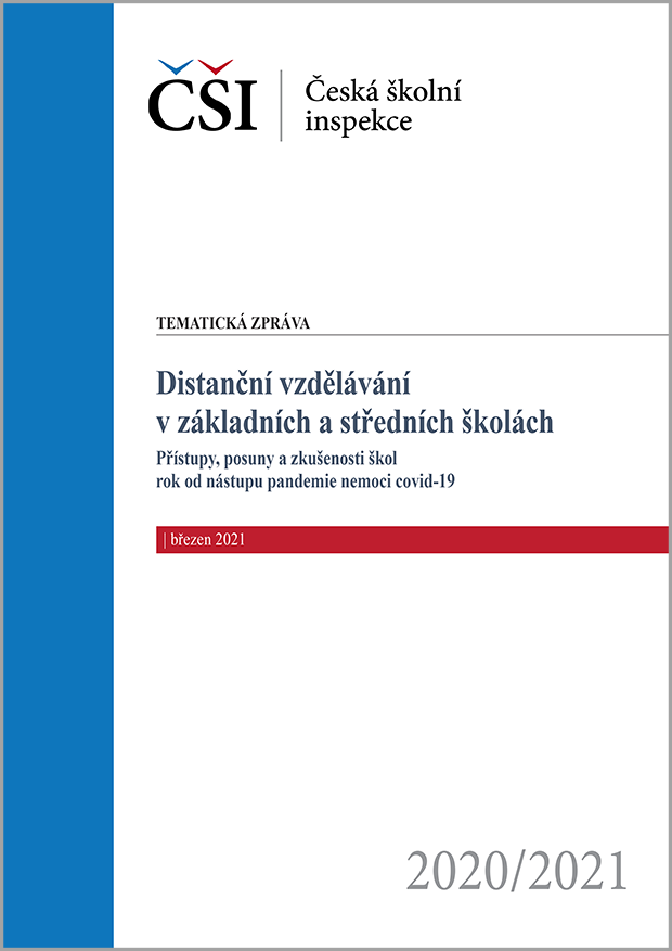 Tematická zpráva - Distanční vzdělávání v základních a středních školách