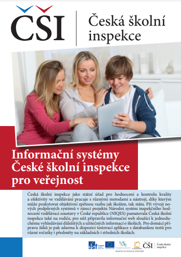 Informační systémy České školní inspekce pro veřejnost