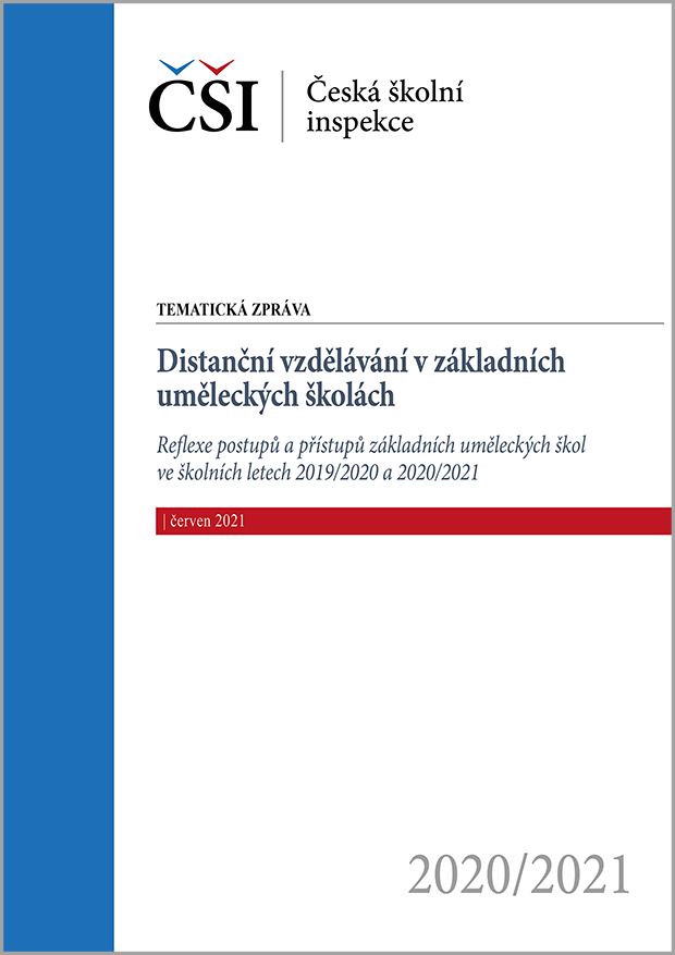 Tematická zpráva - Distanční vzdělávání v základních uměleckých školách