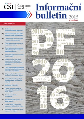 Informační bulletin České školní inspekce